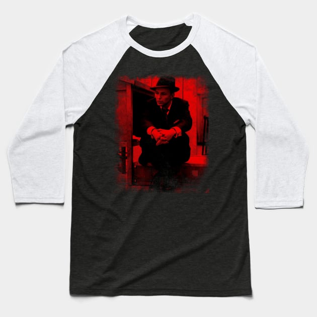Frank Sinatra Baseball T-Shirt by TimTimMarket